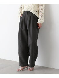 【SALE／50%OFF】2タックバレルパンツ N. Natural Beauty Basic エヌ ナチュラルビューティーベーシック* パンツ その他のパンツ グレー ホワイト【RBA_E】【送料無料】[Rakuten Fashion]