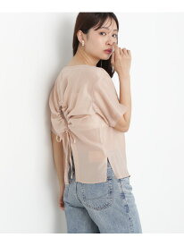 【SALE／60%OFF】バックオープンTブラウス N. Natural Beauty Basic エヌ ナチュラルビューティーベーシック* トップス シャツ・ブラウス ホワイト ピンク ブラック【RBA_E】[Rakuten Fashion]
