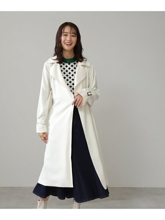 楽天市場】【SALE／50%OFF】TRダブルクロスキナガシコート N. Natural  