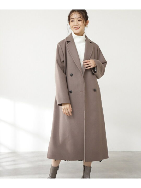 楽天市場】【SALE／60%OFF】ハミルトン ダブルチェスターロングコート 