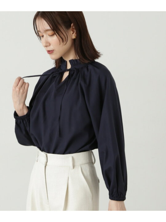 楽天市場】【SALE／50%OFF】前後2Wayフリルネックブラウス N. Natural 