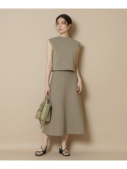 楽天市場】【SALE／60%OFF】ハイネックノースリーブセットアップ N  