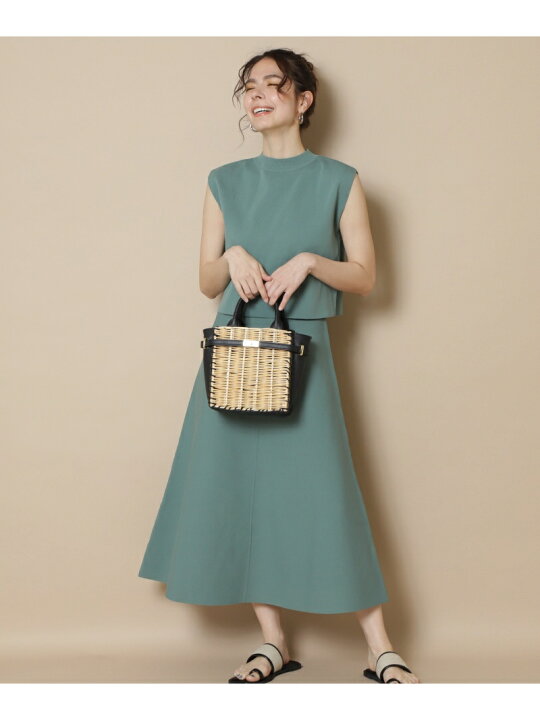 楽天市場】【SALE／60%OFF】ハイネックノースリーブセットアップ N  