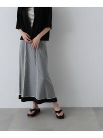 【SALE／50%OFF】シアーレイヤーマーメイドスカート《S Size Line》 N. Natural Beauty Basic エヌ ナチュラルビューティーベーシック* スカート その他のスカート ブラック ホワイト【RBA_E】【送料無料】[Rakuten Fashion]