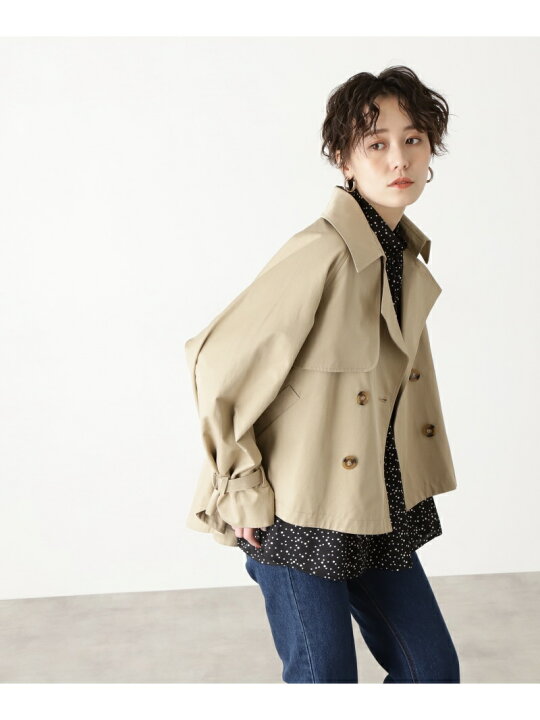楽天市場】ショートトレンチコート N. Natural Beauty Basic エヌ 