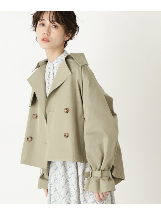 楽天市場】ショートトレンチコート N. Natural Beauty Basic エヌ 