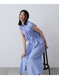 【SALE／50%OFF】ラッフルバンドゥ付きシャツワンピース N. Natural Beauty Basic エヌ ナチュラルビューティーベーシック* ワンピース・ドレス ワンピース【RBA_E】【送料無料】[Rakuten Fashion]