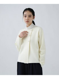 【SALE／50%OFF】＜NAVYNAVY＞静電気軽減テープ使用Wボタンニットカーディガン N. Natural Beauty Basic エヌ ナチュラルビューティーベーシック* トップス ニット ホワイト ネイビー レッド【RBA_E】【送料無料】[Rakuten Fashion]