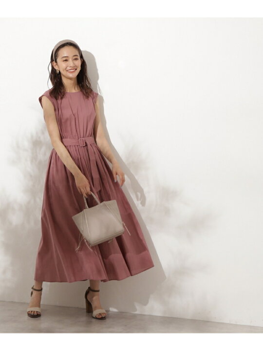 楽天市場】【SALE／30%OFF】コットンローンボリュームマキシワンピース 