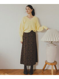 【SALE／50%OFF】レオパードナロースカート N. Natural Beauty Basic エヌ ナチュラルビューティーベーシック* スカート その他のスカート ブラウン【RBA_E】【送料無料】[Rakuten Fashion]