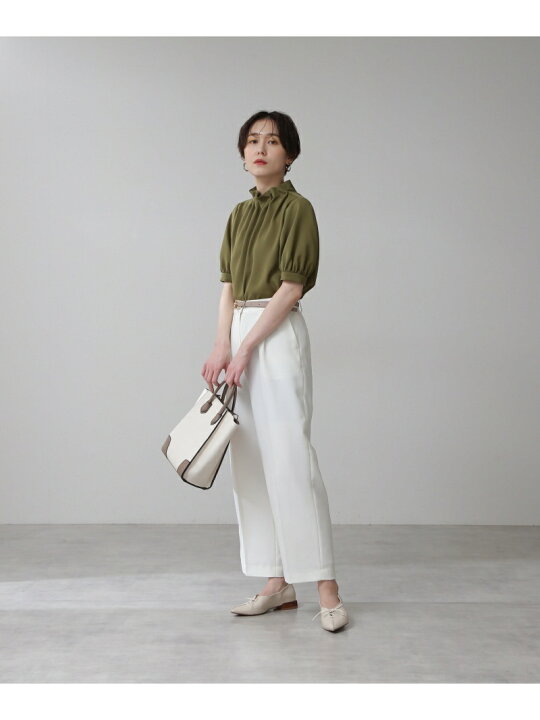 楽天市場】ペーパーバック5分袖ブラウス N. Natural Beauty Basic エヌ 