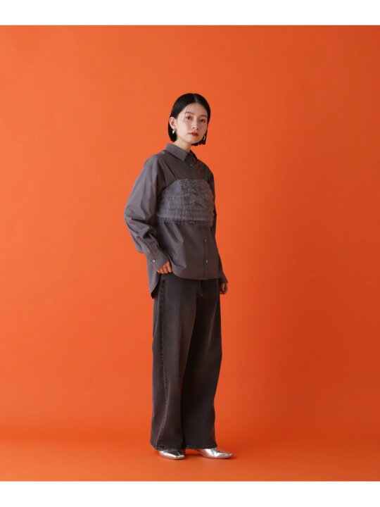 楽天市場】【SALE／10%OFF】チュールビスチェ&シャツセット N. Natural 