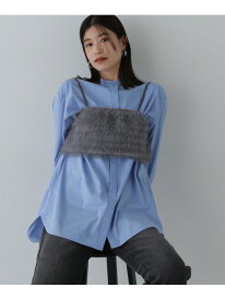 【SALE／60%OFF】チュールビスチェ&シャツセット N. Natural Beauty Basic エヌ ナチュラルビューティーベーシック* トップス シャツ・ブラウス ブルー ホワイト【RBA_E】【送料無料】[Rakuten Fashion]