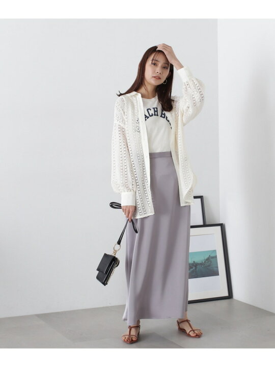 楽天市場】【SALE／50%OFF】ラッセルキカレースシャツ N. Natural 