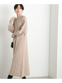 【SALE／60%OFF】セミAラインニットワンピース N. Natural Beauty Basic エヌ ナチュラルビューティーベーシック* ワンピース・ドレス ワンピース ベージュ グレー オレンジ【RBA_E】【送料無料】[Rakuten Fashion]