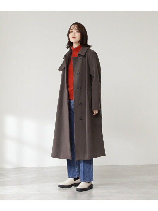 楽天市場】【SALE／40%OFF】ウールパイルステンカラーコート《S Size 