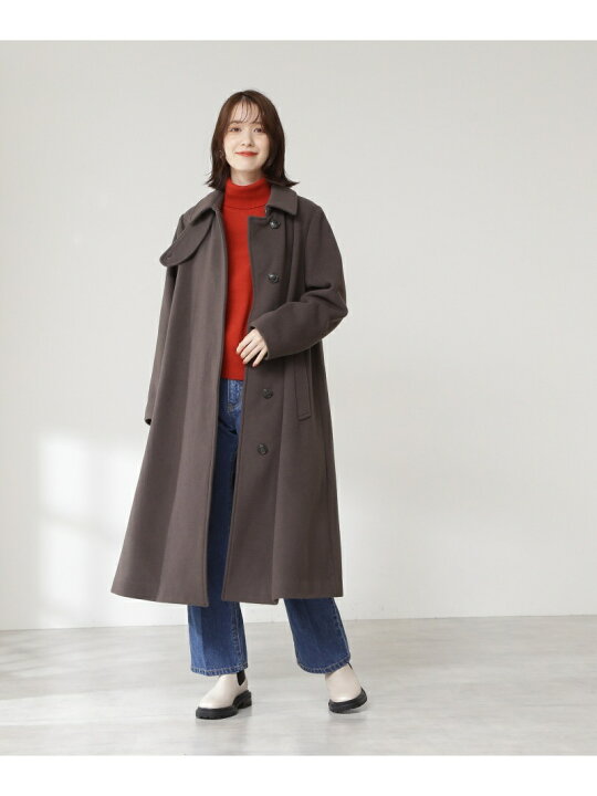 楽天市場】【SALE／40%OFF】ウールパイルステンカラーコート《S Size 