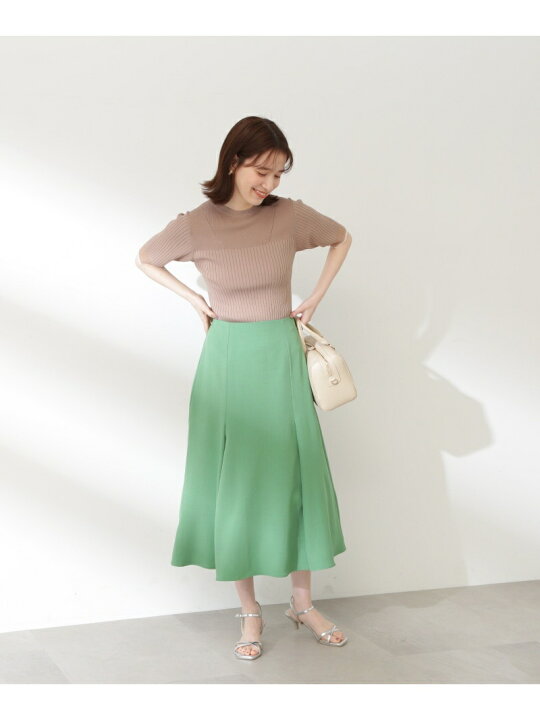 楽天市場】【SALE／50%OFF】ドライタッチタックフレアスカート《S Size  