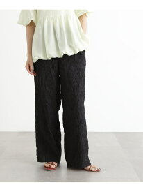 【SALE／30%OFF】カットジャガードイージーパンツ N. Natural Beauty Basic エヌ ナチュラルビューティーベーシック* パンツ その他のパンツ ホワイト ブラック【RBA_E】【送料無料】[Rakuten Fashion]