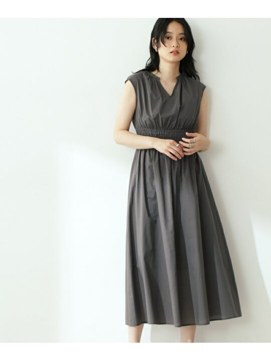 楽天市場 ハイウエストシャーリングマキシワンピース S Size Line N Natural Beauty Basic エヌ ナチュラルビューティーベーシック ワンピース ワンピースその他 グレー ピンク 先行予約 送料無料 Rakuten Fashion N Natural Beauty Basic