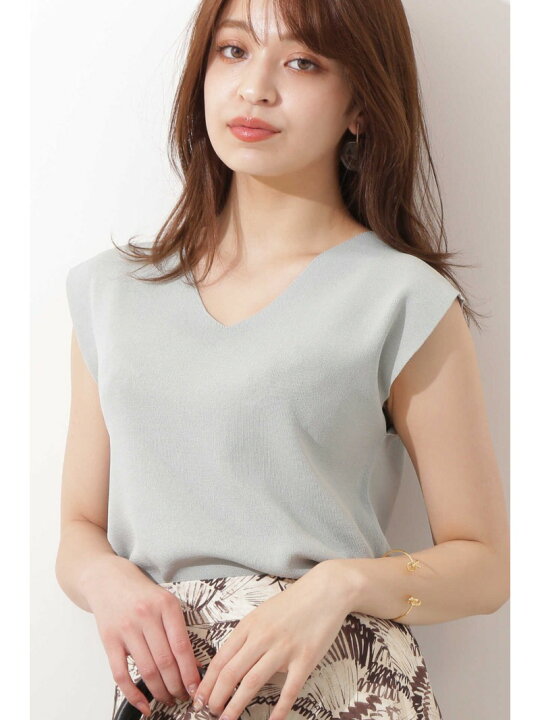 楽天市場】【SALE／20%OFF】総針Vネックノースリーブニット N. Natural 
