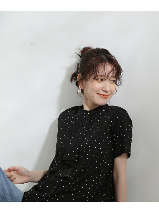 楽天市場】【SALE／30%OFF】ボウタイ風半袖ブラウス N. Natural Beauty 