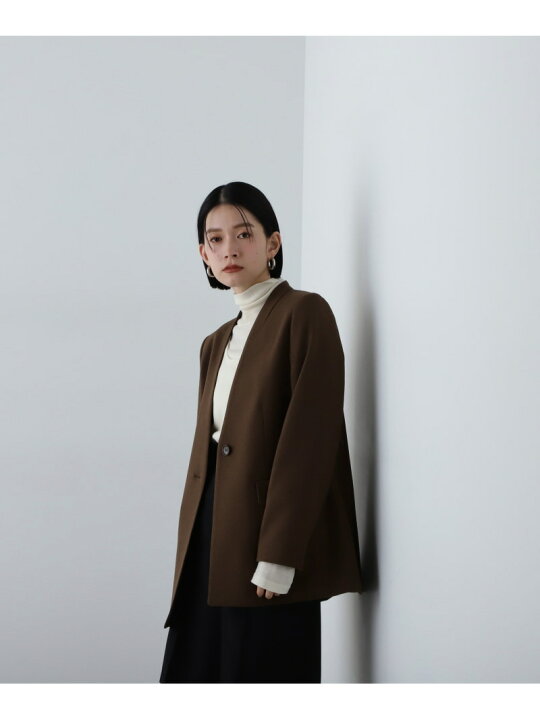 楽天市場】【SALE／30%OFF】ノーカラーシングルジャケット N. Natural 