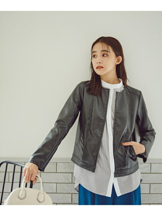 楽天市場】【SALE／40%OFF】フェイクレザージャケット《S Size Line 