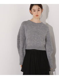 【SALE／30%OFF】ミドルゲージフォルムニット N. Natural Beauty Basic エヌ ナチュラルビューティーベーシック* トップス ニット ホワイト グレー【RBA_E】【送料無料】[Rakuten Fashion]