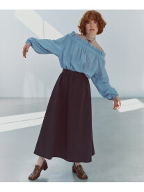 【SALE／60%OFF】切替ギャザースカート N. Natural Beauty Basic エヌ ナチュラルビューティーベーシック* スカート その他のスカート イエロー グレー【RBA_E】【送料無料】[Rakuten Fashion]