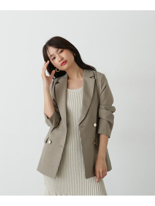 楽天市場】テーラードダブルジャケット N. Natural Beauty Basic エヌ 