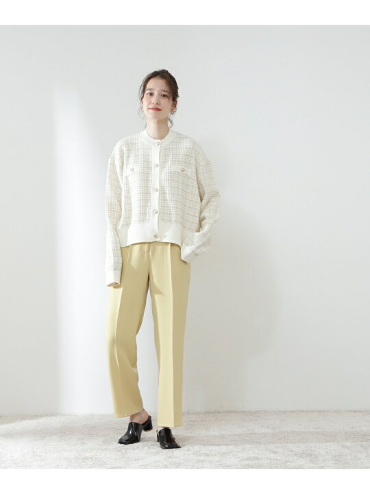 楽天市場】【SALE／20%OFF】ツイードニットカーディガン N. Natural 