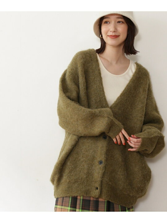 楽天市場】【SALE／40%OFF】モヘヤ混ニットカーディガン N. Natural 