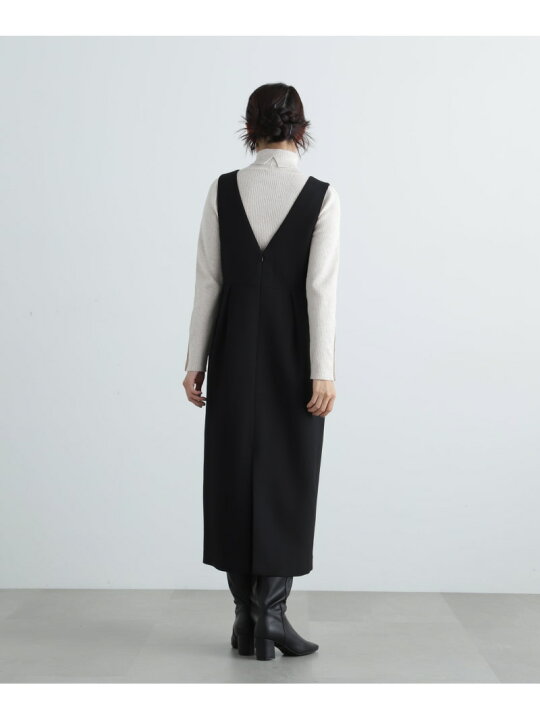 楽天市場】【SALE／10%OFF】プランジネック起毛ジャンパースカート N 