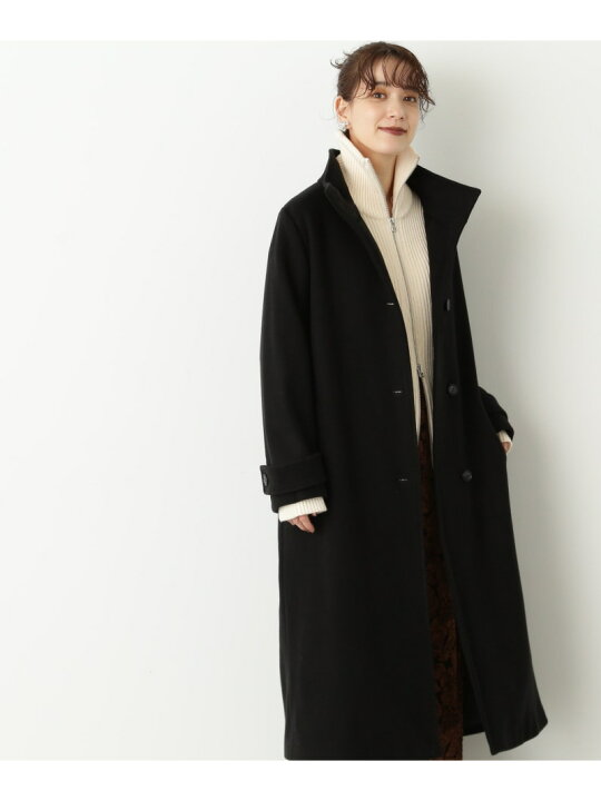 楽天市場】【SALE／30%OFF】テックウールスタンドネックロングコート 