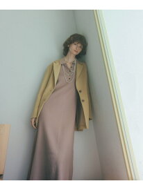 襟付きニットワンピース N. Natural Beauty Basic エヌ ナチュラルビューティーベーシック* ワンピース・ドレス その他のワンピース・ドレス レッド ベージュ ブラック【送料無料】[Rakuten Fashion]