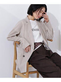 【SALE／30%OFF】ライトテーラードダブルジャケット N. Natural Beauty Basic エヌ ナチュラルビューティーベーシック* ジャケット・アウター テーラードジャケット・ブレザー ブラウン ベージュ ネイビー【RBA_E】【送料無料】[Rakuten Fashion]