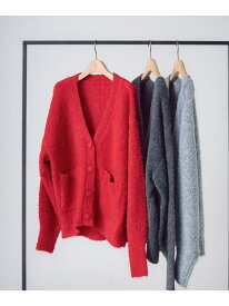 【SALE／30%OFF】ブークレミドルカーディガン N. Natural Beauty Basic エヌ ナチュラルビューティーベーシック* トップス カーディガン グレー レッド【RBA_E】【送料無料】[Rakuten Fashion]