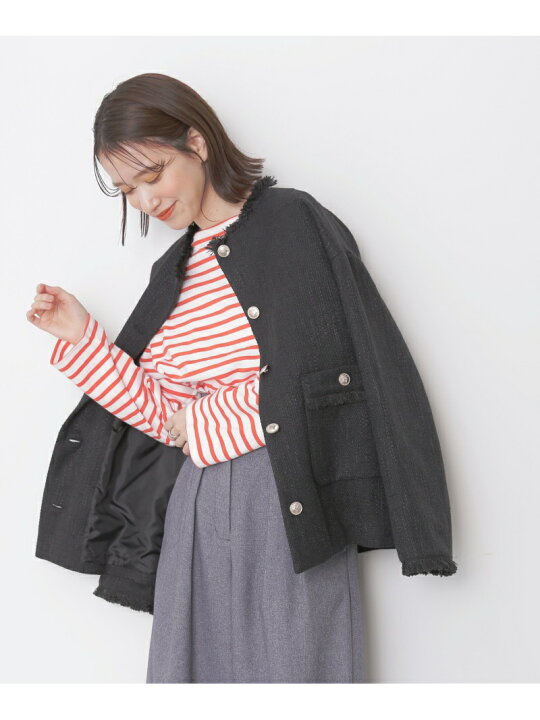 楽天市場】【SALE／50%OFF】ライトツイードジャケット N. Natural 