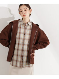 【SALE／50%OFF】ダンボールフォルムパーカー N. Natural Beauty Basic エヌ ナチュラルビューティーベーシック* トップス カットソー・Tシャツ グレー ブラウン ベージュ【RBA_E】【送料無料】[Rakuten Fashion]