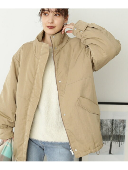楽天市場】【SALE／50%OFF】スタンドネック中綿ブルゾン《S Size Line 