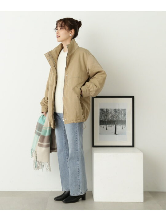 楽天市場】【SALE／50%OFF】スタンドネック中綿ブルゾン《S Size Line 