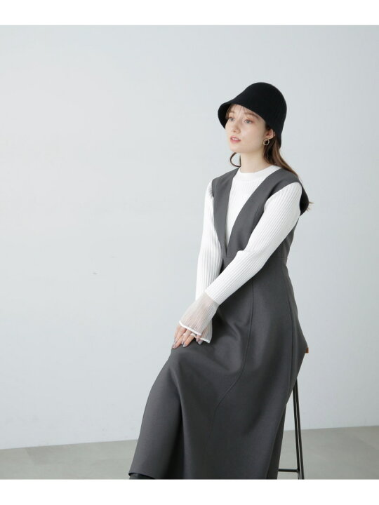 楽天市場】【SALE／50%OFF】パネル切替フレアジャンパースカート《S  