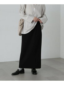 ポンチストレートスカート《S Size Line》 N. Natural Beauty Basic エヌ ナチュラルビューティーベーシック* スカート その他のスカート ブラック ブラウン【送料無料】[Rakuten Fashion]