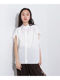【SALE／30%OFF】バンドカラードロストシャツ N. Natural Beauty Basic エヌ ナチュラルビューティーベーシック* トップス シャツ・ブラウス ホワイト ブルー ピンク【RBA_E】【送料無料】[Rakuten Fashion]