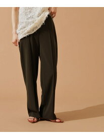 【SALE／50%OFF】ストレートリラクシーパンツ N. Natural Beauty Basic エヌ ナチュラルビューティーベーシック* パンツ その他のパンツ ブラック グリーン ブラウン【RBA_E】【送料無料】[Rakuten Fashion]