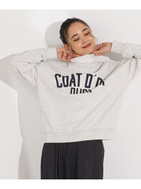 【SALE／50%OFF】レタリングオーバースウェット N. Natural Beauty Basic エヌ ナチュラルビューティーベーシック* トップス カットソー・Tシャツ グレー【RBA_E】【送料無料】[Rakuten Fashion]