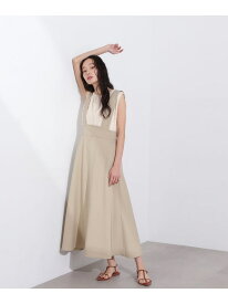 【SALE／50%OFF】ワイドストラップフレアジャンパースカート N. Natural Beauty Basic エヌ ナチュラルビューティーベーシック* ワンピース・ドレス ワンピース ブラック ベージュ【RBA_E】【送料無料】[Rakuten Fashion]