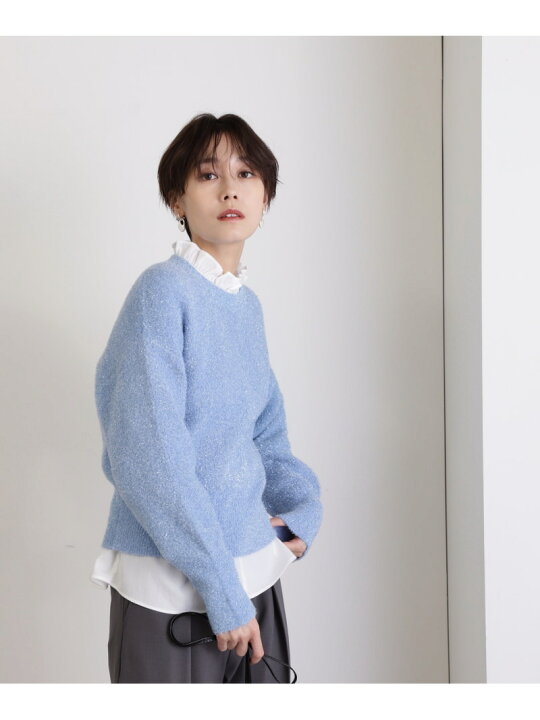 楽天市場】ラメシャギーニット N. Natural Beauty Basic エヌ 