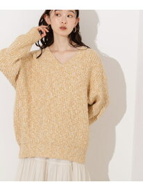 【SALE／60%OFF】メランジVネックニット N. Natural Beauty Basic エヌ ナチュラルビューティーベーシック* トップス ニット【RBA_E】【送料無料】[Rakuten Fashion]